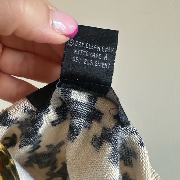 Black/White Cardigan - Large - Picture 6 of 6